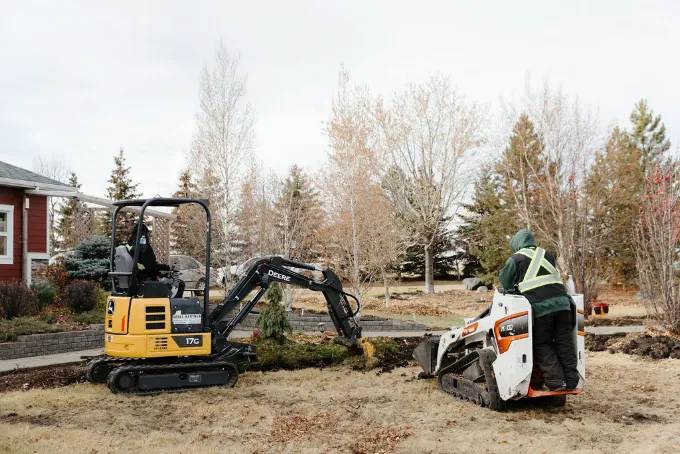 An Edmonton landscaping company